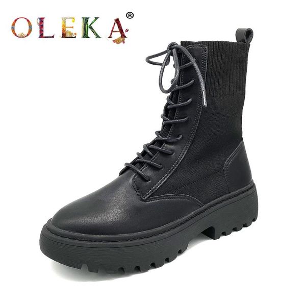 oleka mid-calf winter winter boots women platform totem round toe ladies boots leisure style motorcycle new as727, Black
oleka mid-calf winter winter boots women platform totem round toe ladies boots leisure style motorcycle new as727, Black