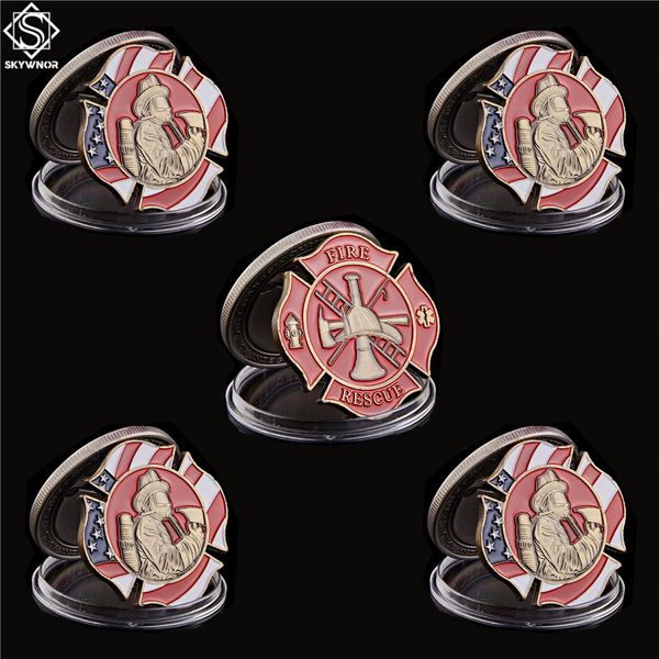 5pcs usa challenge firefighters craft collectible coin fire rescue operation fireman hook and ladder
5pcs usa challenge firefighters craft collectible coin fire rescue operation fireman hook and ladder