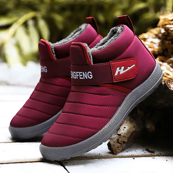 snow hook loop warm plush ladies soft ankle boots for women big size 41-45 female winter shoes q1104, Black
snow hook loop warm plush ladies soft ankle boots for women big size 41-45 female winter shoes q1104, Black