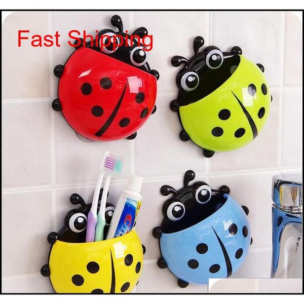 ladybug toothbrush toothpaste holders home storage wall suction suporte escova de dente parede household items qylkyw new_dhbest
ladybug toothbrush toothpaste holders home storage wall suction suporte escova de dente parede household items qylkyw new_dhbest