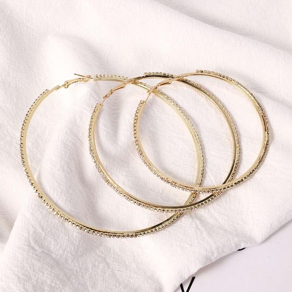 2020 fashion hoop earrings with rhinestone circle earrings simple big circle gold color loop for women, Golden;silver
2020 fashion hoop earrings with rhinestone circle earrings simple big circle gold color loop for women, Golden;silver