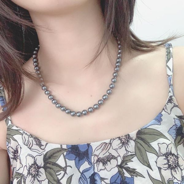 round beads imitation pearl necklace shiny glass pearl shell statement women chain choker necklace wedding party jewels 18" a915, Silver
round beads imitation pearl necklace shiny glass pearl shell statement women chain choker necklace wedding party jewels 18" a915, Silver