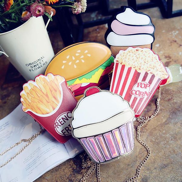 2020 personality woman hamburger ice cream shoulder bags cupcake pu chains bags cute hamburger popcorn fries 3d messenger bag q5
2020 personality woman hamburger ice cream shoulder bags cupcake pu chains bags cute hamburger popcorn fries 3d messenger bag q5