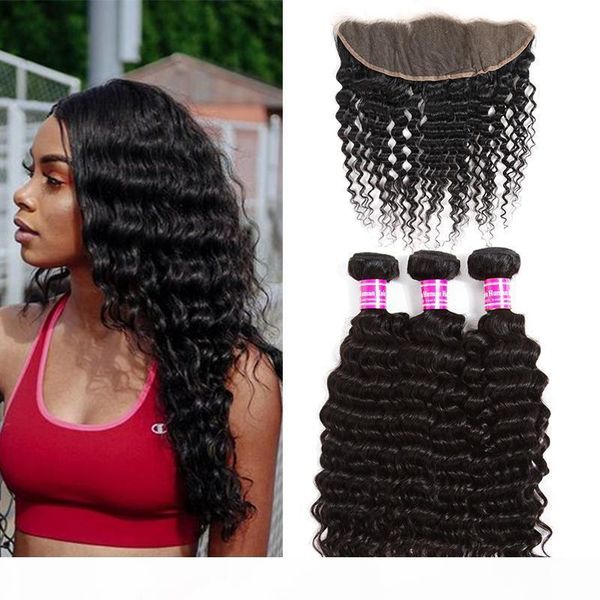 glary brazilian human hair extensions weft deep wave 3 bundles with 13x4 lace frontal hair weaves hair bundles with frontal, Black;brown
glary brazilian human hair extensions weft deep wave 3 bundles with 13x4 lace frontal hair weaves hair bundles with frontal, Black;brown