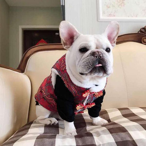 cloth new year fadou puge fat dog dahong xiangyun cheongsam vt