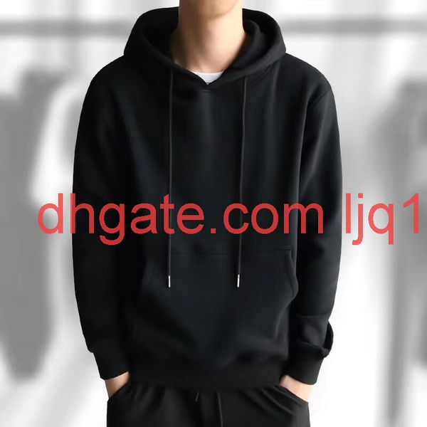 autumn and winter pullover men's sports hooded sweater men's leisure hooded plush blank coat, Black
autumn and winter pullover men's sports hooded sweater men's leisure hooded plush blank coat, Black