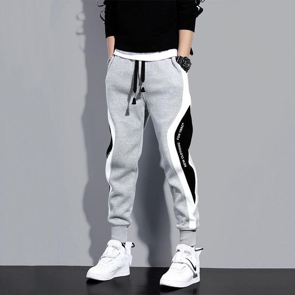 men's pants fashion men casual spring autumn joggers sweatpants male fitness sport trousers patchwork hip hop, Black
men's pants fashion men casual spring autumn joggers sweatpants male fitness sport trousers patchwork hip hop, Black
