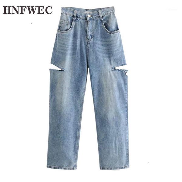 2020 autumn and winter new fashion retro solid color hole loose temperament wide leg jeans women d2141, Black;white
2020 autumn and winter new fashion retro solid color hole loose temperament wide leg jeans women d2141, Black;white