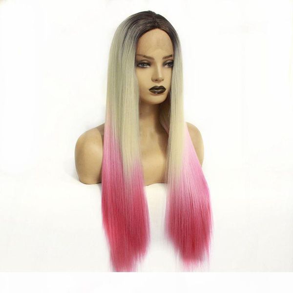 new style three tone fashion color natural soft synthetic lace front wigs for black women
new style three tone fashion color natural soft synthetic lace front wigs for black women