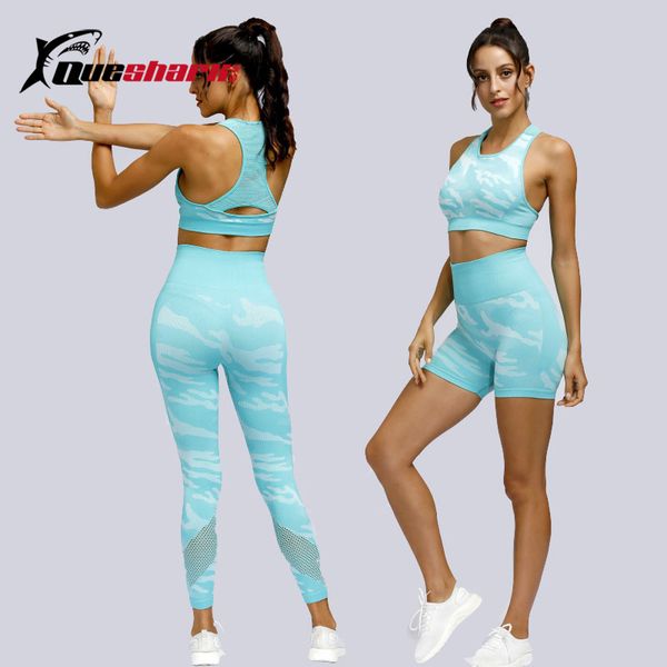2pcs seamless yoga set women fitness sports bra high waist leggings workout elastic gym shorts camouflage yoga suit, White;red
2pcs seamless yoga set women fitness sports bra high waist leggings workout elastic gym shorts camouflage yoga suit, White;red