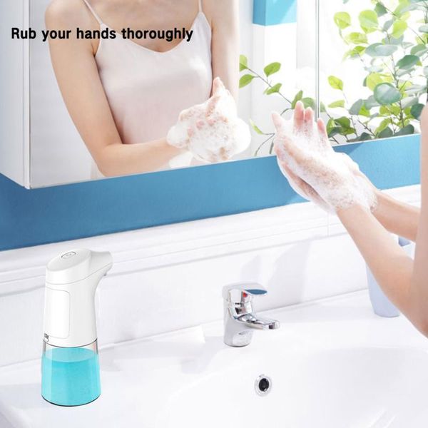 350ml waterproof foam liquid dispenser automatic soap dispenser sensor touchless hand washer soap pump for bathroom1
350ml waterproof foam liquid dispenser automatic soap dispenser sensor touchless hand washer soap pump for bathroom1