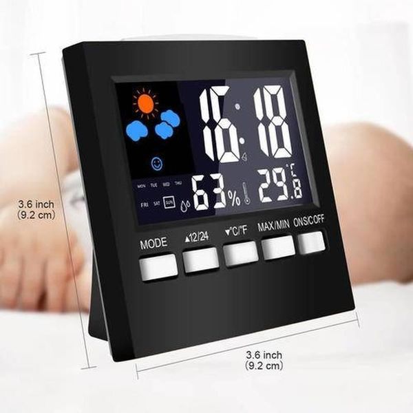 other clocks & accessories digital temperature humidity alarm lcd weather station display clock modern1
other clocks & accessories digital temperature humidity alarm lcd weather station display clock modern1