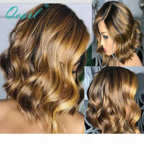 short bob human hair lace front wig ombre blonde brown highlights side part 13x4 13x6 brazilian wavy remy hair wigs 150% qearl, Black;brown
short bob human hair lace front wig ombre blonde brown highlights side part 13x4 13x6 brazilian wavy remy hair wigs 150% qearl, Black;brown