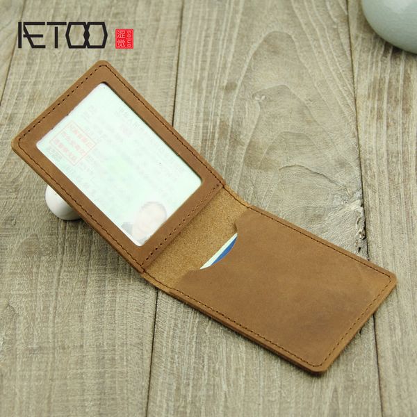 aetoo handmade cow leather driver's license bag, mad horse skin head travel license bag, male retro card bag, Brown;gray
aetoo handmade cow leather driver's license bag, mad horse skin head travel license bag, male retro card bag, Brown;gray
