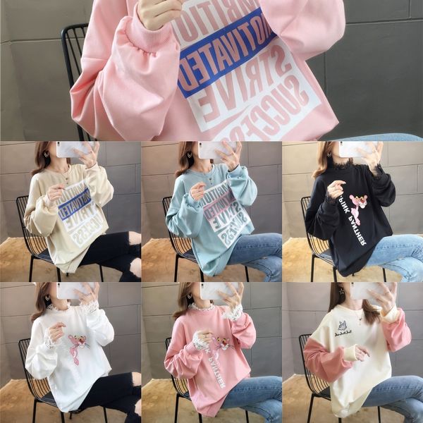 mi4fa 2020 new autumn women's pullover sweater pullover women's korean style loose cotton round neck printed cartoon long sleeve c, Black
mi4fa 2020 new autumn women's pullover sweater pullover women's korean style loose cotton round neck printed cartoon long sleeve c, Black