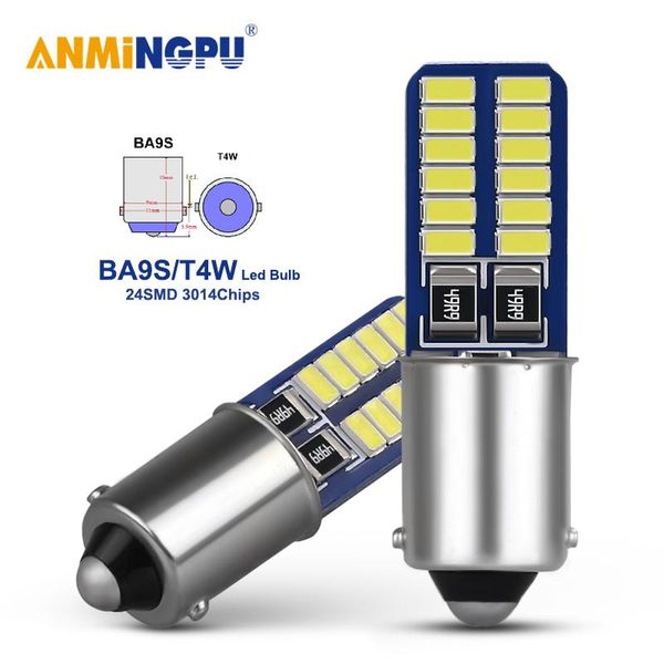 amningpu 2x / 4x сигнальная лампа ba9s светодиодные лампы 24smd 3014 чипсы t4w водить для автомобилей на крыше фары зеркало огни номерного з
amningpu 2x / 4x сигнальная лампа ba9s светодиодные лампы 24smd 3014 чипсы t4w водить для автомобилей на крыше фары зеркало огни номерного з