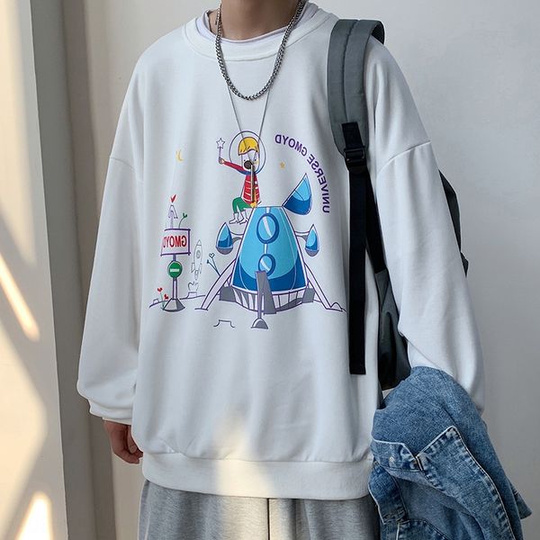 perth student cartoon sweater long sleeve autumn new men's printed couple t-shirt fashion pullover pullovert-shirt pullover 4msg7, Black
perth student cartoon sweater long sleeve autumn new men's printed couple t-shirt fashion pullover pullovert-shirt pullover 4msg7, Black
