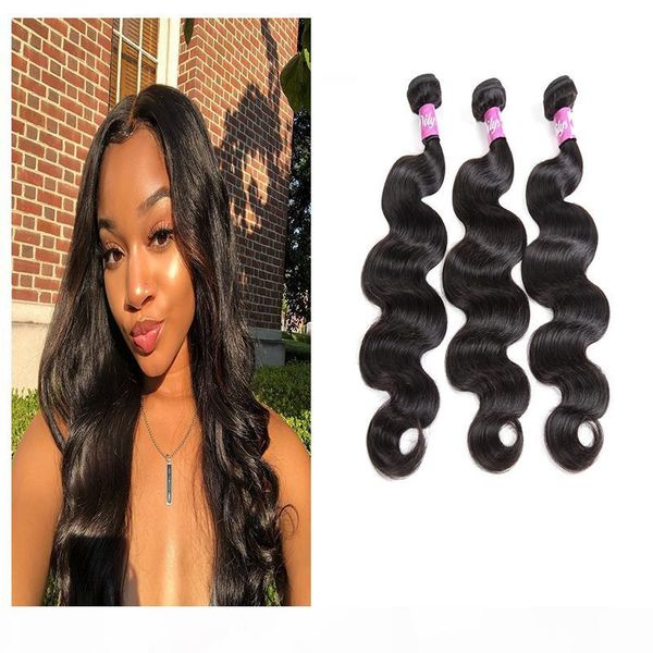 body wave human hair extensions brazilian peruvian 100% virgin human hair bundles 100g bundle 8-28 inches, Black
body wave human hair extensions brazilian peruvian 100% virgin human hair bundles 100g bundle 8-28 inches, Black