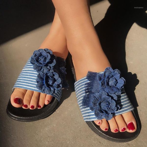 womens flip-flops denim flowers breathable flats open toe shoes casual slippers denim stripe slin-on beach slippers1, Black
womens flip-flops denim flowers breathable flats open toe shoes casual slippers denim stripe slin-on beach slippers1, Black