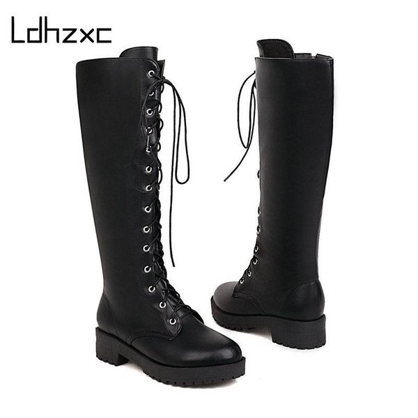 boots ldhzxc women knee high med heels female motorcycle lace-up round toe black platform heel ladies casual
boots ldhzxc women knee high med heels female motorcycle lace-up round toe black platform heel ladies casual