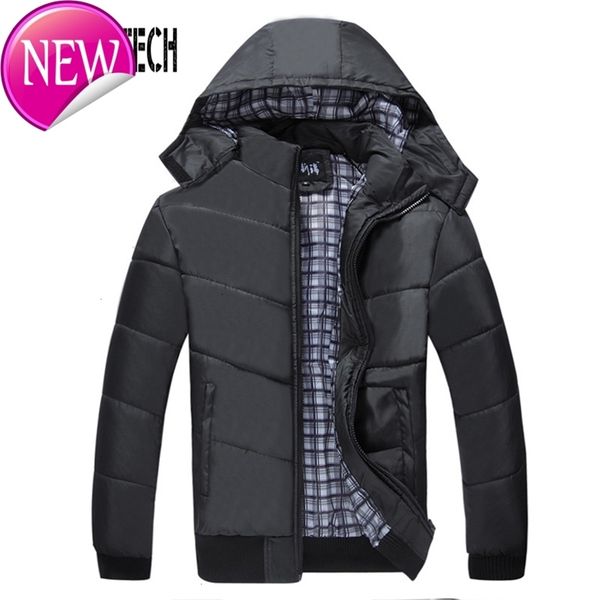 plus size m-4xl quality winter jacket men parka 2020 new casual slim cotton jackets with hooded parkas homme casaco masculino, Black 
plus size m-4xl quality winter jacket men parka 2020 new casual slim cotton jackets with hooded parkas homme casaco masculino, Black