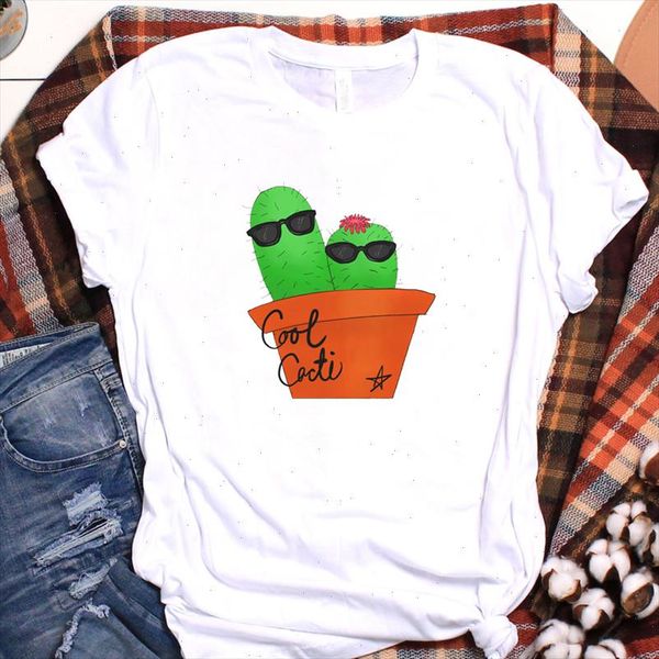 women cactus cool flower cute fashion print ladies graphic tshirt clothes t tee female womens shirt clothing t shirt, White
women cactus cool flower cute fashion print ladies graphic tshirt clothes t tee female womens shirt clothing t shirt, White