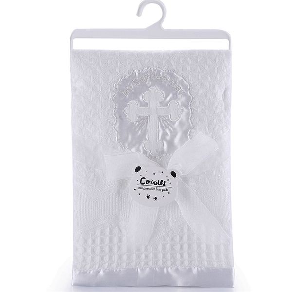 gooulfi christening baby blanket acrylic knitted satin border newborn baptism blanket white baby shawls and blankets 201124
gooulfi christening baby blanket acrylic knitted satin border newborn baptism blanket white baby shawls and blankets 201124