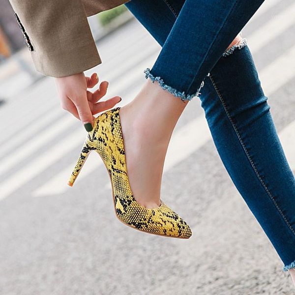 dress shoes pxelena design office lady party snake print thin stiletto high heel shallow pumps pointed toe slip on plus size 34-431, Black
dress shoes pxelena design office lady party snake print thin stiletto high heel shallow pumps pointed toe slip on plus size 34-431, Black
