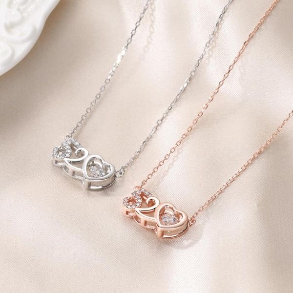 s925 sterling silver 520 necklace, simple and versatile pendant clavicle chain, smart heart, fashion jewelry
s925 sterling silver 520 necklace, simple and versatile pendant clavicle chain, smart heart, fashion jewelry