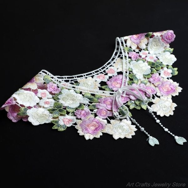 necklace designer fairytale decorative fake collar lace shawl wrap embroidery floral capelet dickey mini cape women detachable n, Blue;red
necklace designer fairytale decorative fake collar lace shawl wrap embroidery floral capelet dickey mini cape women detachable n, Blue;red