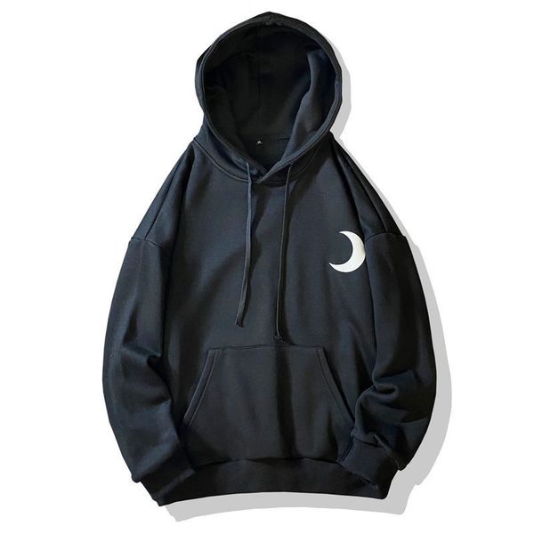 2021 new hip hop men's moon hoodies autumn warm men casual hooded pullovers man oversized sweatshirts ulqt, Black
2021 new hip hop men's moon hoodies autumn warm men casual hooded pullovers man oversized sweatshirts ulqt, Black