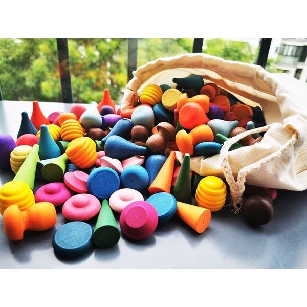 children beech wooden rainbow blocks loose parts toy mushrooms honeycomb droplets tree cones big flat jenga building blocks 1020
children beech wooden rainbow blocks loose parts toy mushrooms honeycomb droplets tree cones big flat jenga building blocks 1020