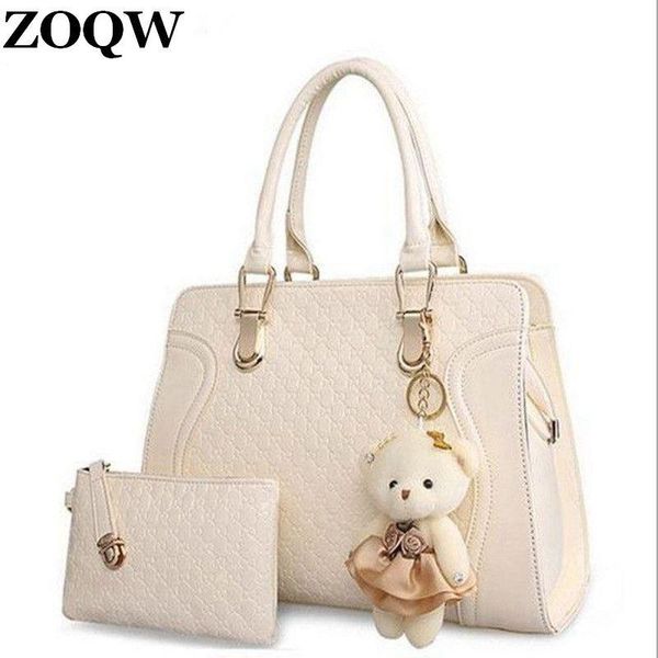 2020 new women bag fashion brand clutch leather handbag shoulder hand bags+small wallet +little bear bolsa feminina lyg02
2020 new women bag fashion brand clutch leather handbag shoulder hand bags+small wallet +little bear bolsa feminina lyg02