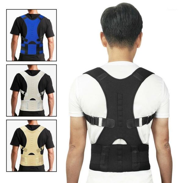 orthopedic magnetic vest posture corrector belt adjustable back support brace band waist shoulder lumbar spine correction strap1, Black;blue
orthopedic magnetic vest posture corrector belt adjustable back support brace band waist shoulder lumbar spine correction strap1, Black;blue