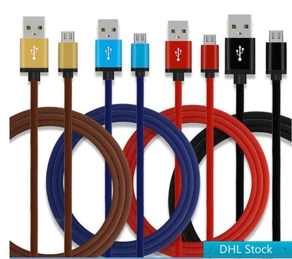 micro usb cable 1.0m cloth braided fast charger cable data line metal plug speed charging line for samsung galaxy note10 dhl stock
micro usb cable 1.0m cloth braided fast charger cable data line metal plug speed charging line for samsung galaxy note10 dhl stock