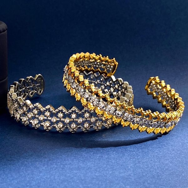 fashion 18k gold plated bangles love copper iced out diamond cuff bangle bracelet charm bracelets for women pochette bijoux accessories whol, Black
fashion 18k gold plated bangles love copper iced out diamond cuff bangle bracelet charm bracelets for women pochette bijoux accessories whol, Black