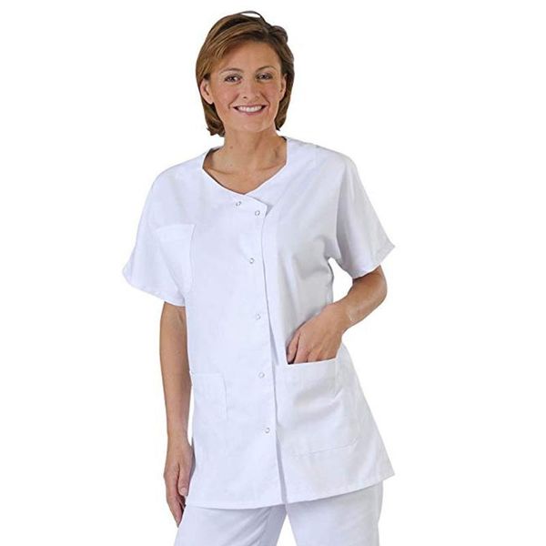 work wear technician blouse women fashion white shirt laboratory blouse casual ladies shirts female blusas femininas
work wear technician blouse women fashion white shirt laboratory blouse casual ladies shirts female blusas femininas