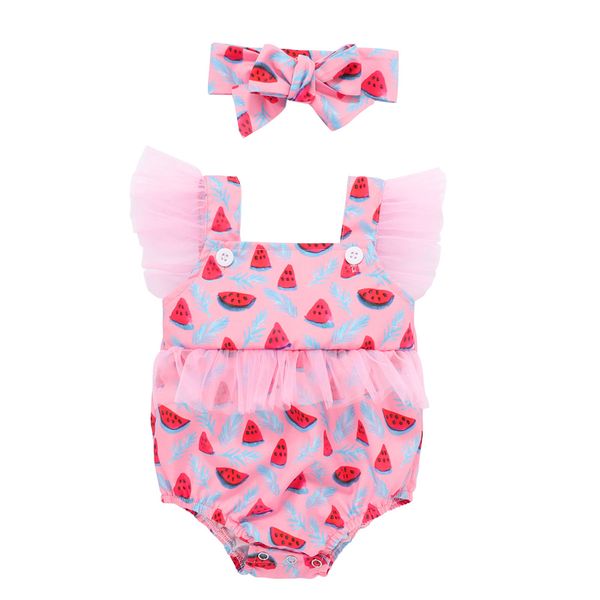 baby girls romper sets watermelon printed onesies infant toddler lace rompers newborn cartoon casual outfits vêtement bébé 06210123, Blue
baby girls romper sets watermelon printed onesies infant toddler lace rompers newborn cartoon casual outfits vêtement bébé 06210123, Blue