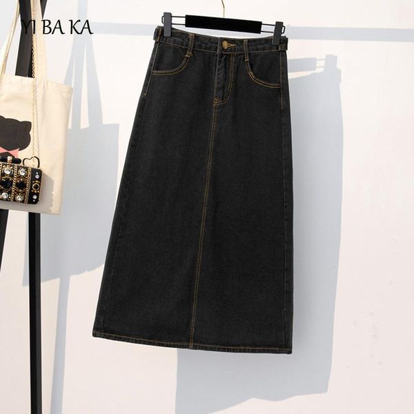 denim skirt fashion autumn high waist korean black skirt blue package hip jeans harajuku plus size women long1
denim skirt fashion autumn high waist korean black skirt blue package hip jeans harajuku plus size women long1