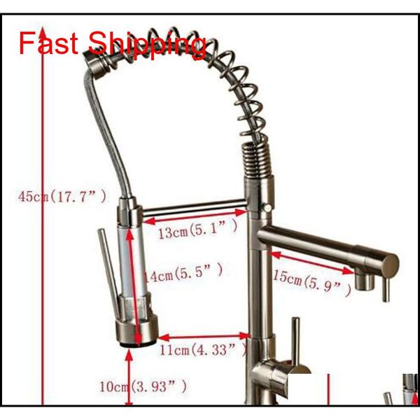 deck mounted and cold water kitchen faucet nickel brushed spring pull down dual spray qylflg bde_luck
deck mounted and cold water kitchen faucet nickel brushed spring pull down dual spray qylflg bde_luck