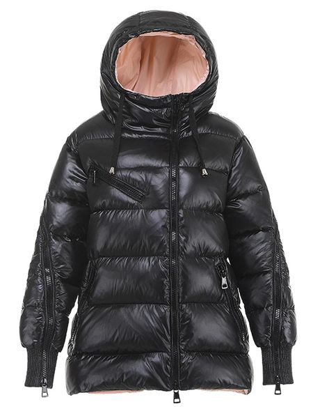 2020 new winter jacket women casual hooded duck down coat woman thicken warm loose outwears bread coat, Black
2020 new winter jacket women casual hooded duck down coat woman thicken warm loose outwears bread coat, Black