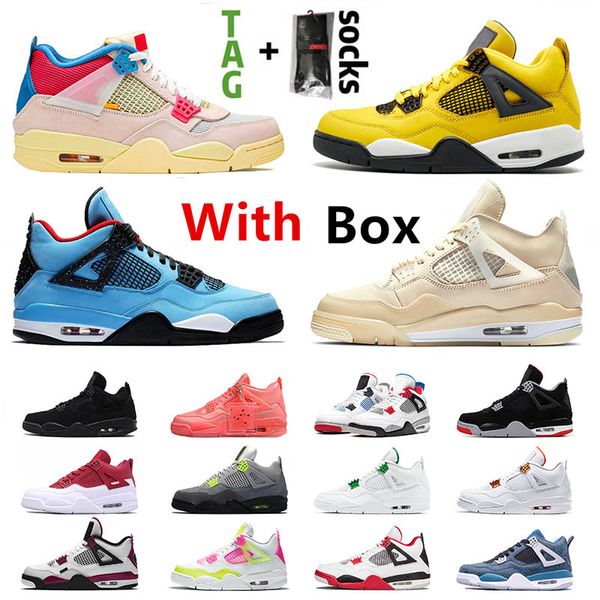 с box оригинал union х 4 мужские женские ботинки баскетбола 4s белый парус от огня запас 2020 red satin иордания ретро неоновые кроссовки
с box оригинал union х 4 мужские женские ботинки баскетбола 4s белый парус от огня запас 2020 red satin иордания ретро неоновые кроссовки