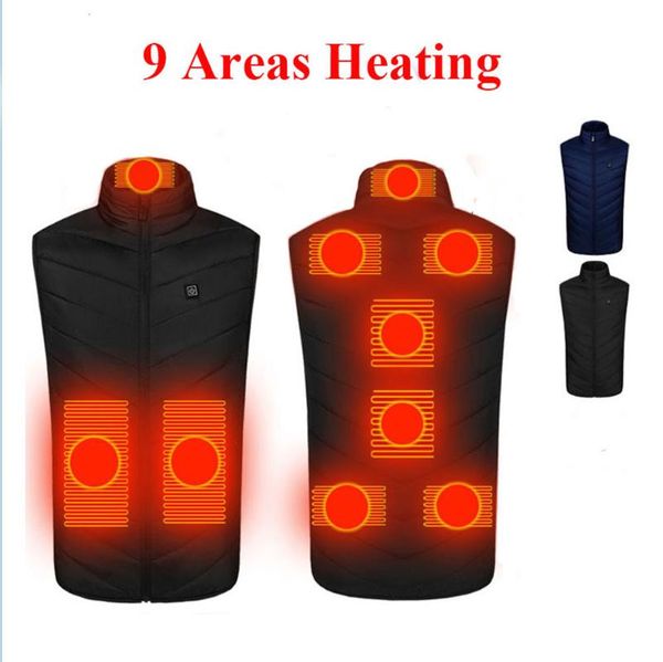 9/5 areas heated jacket heating warm vest usb smart washable size adjustable usb charging heated clothing warmer clothes, Gray;blue
9/5 areas heated jacket heating warm vest usb smart washable size adjustable usb charging heated clothing warmer clothes, Gray;blue