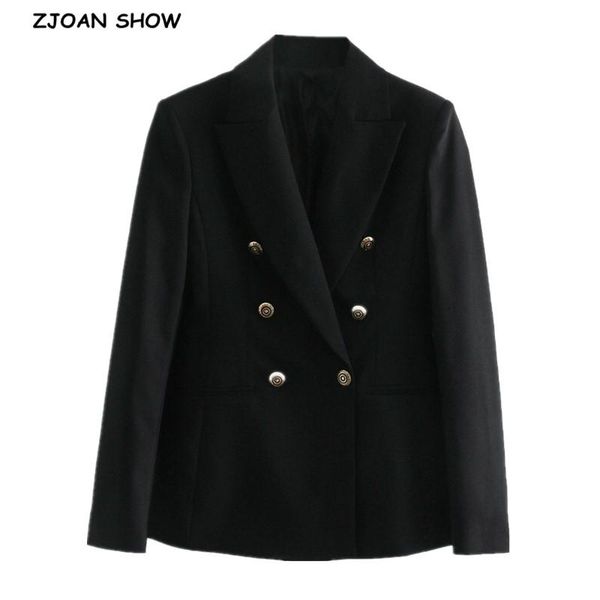 2020 autumn double breasted buttons blazer elegant women slim fit mid long suit coat fashion outercoat, White;black
2020 autumn double breasted buttons blazer elegant women slim fit mid long suit coat fashion outercoat, White;black