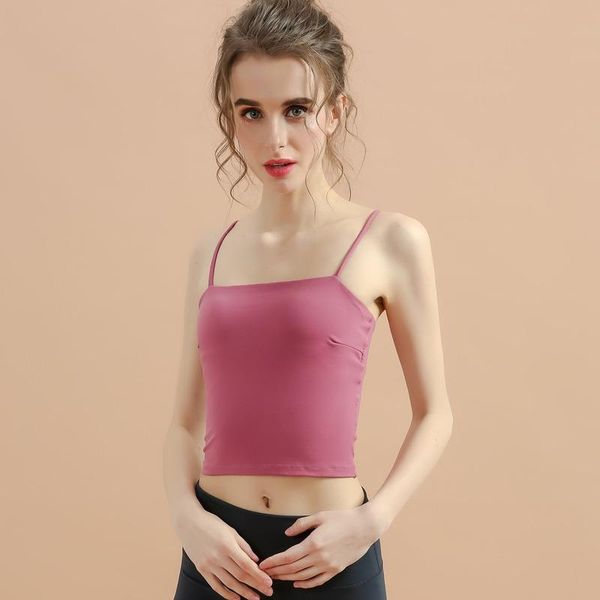 yoga vest female chest cushion thin belt back yoga semi jogging workout sportswear active summer quick dry breathable, White;red
yoga vest female chest cushion thin belt back yoga semi jogging workout sportswear active summer quick dry breathable, White;red