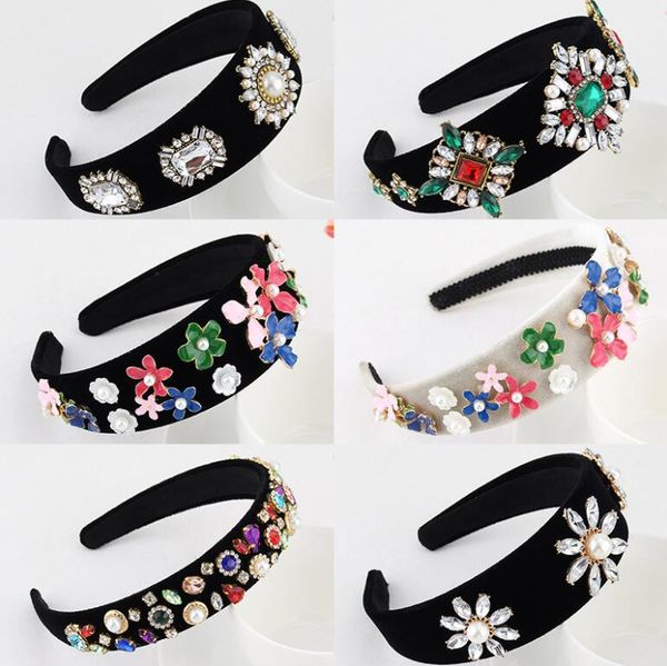 new creative rhinestone hair accessories women's national style curly hair bundle with diamond band and pearl headband, Silver
new creative rhinestone hair accessories women's national style curly hair bundle with diamond band and pearl headband, Silver