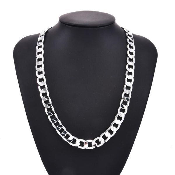 chains 2021 luxurious necklace men's jewelry copper 12mm flat side hip hop long chain punk steampunk year gifts, Silver
chains 2021 luxurious necklace men's jewelry copper 12mm flat side hip hop long chain punk steampunk year gifts, Silver