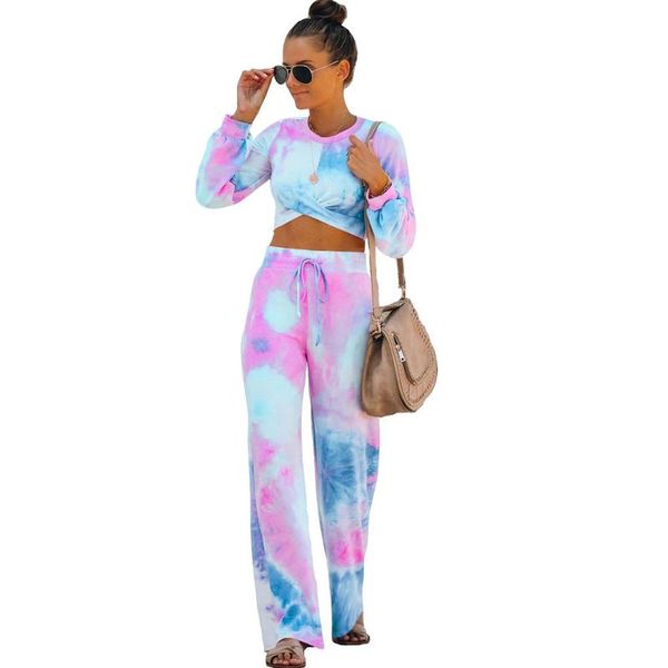 tie dye print two piece set tracksuit women clothes autumn draped crop wide leg pants sweat suits matching sets for women, Gray
tie dye print two piece set tracksuit women clothes autumn draped crop wide leg pants sweat suits matching sets for women, Gray