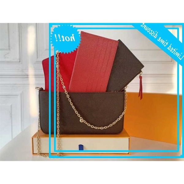 3 pcs/set favorite multi pochette accessories women crossbody purse messenger bags flowers designer shoulder lady leather with box ship
3 pcs/set favorite multi pochette accessories women crossbody purse messenger bags flowers designer shoulder lady leather with box ship