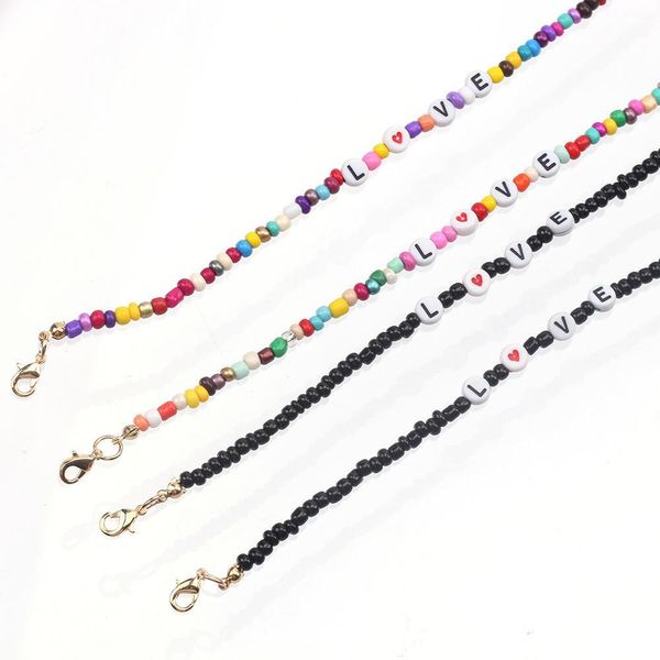 2020 colorful rice beads letter love mask chain simple casual rope halter strap eyeglasses chain sunglasses accessories h bbyfkd 
2020 colorful rice beads letter love mask chain simple casual rope halter strap eyeglasses chain sunglasses accessories h bbyfkd